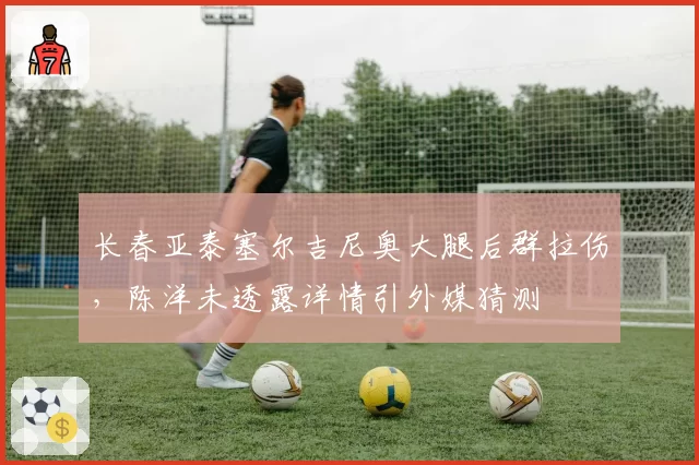 长春亚泰塞尔吉尼奥大腿后群拉伤,陈洋未透露详情引外媒猜测